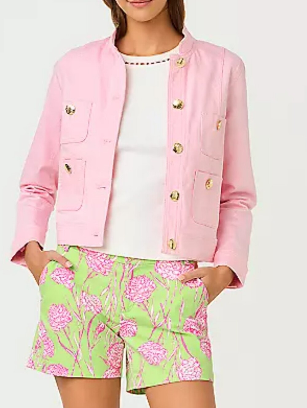 NWT Lilly Pulitzer Callahan Shorts In Pistachio Macaron